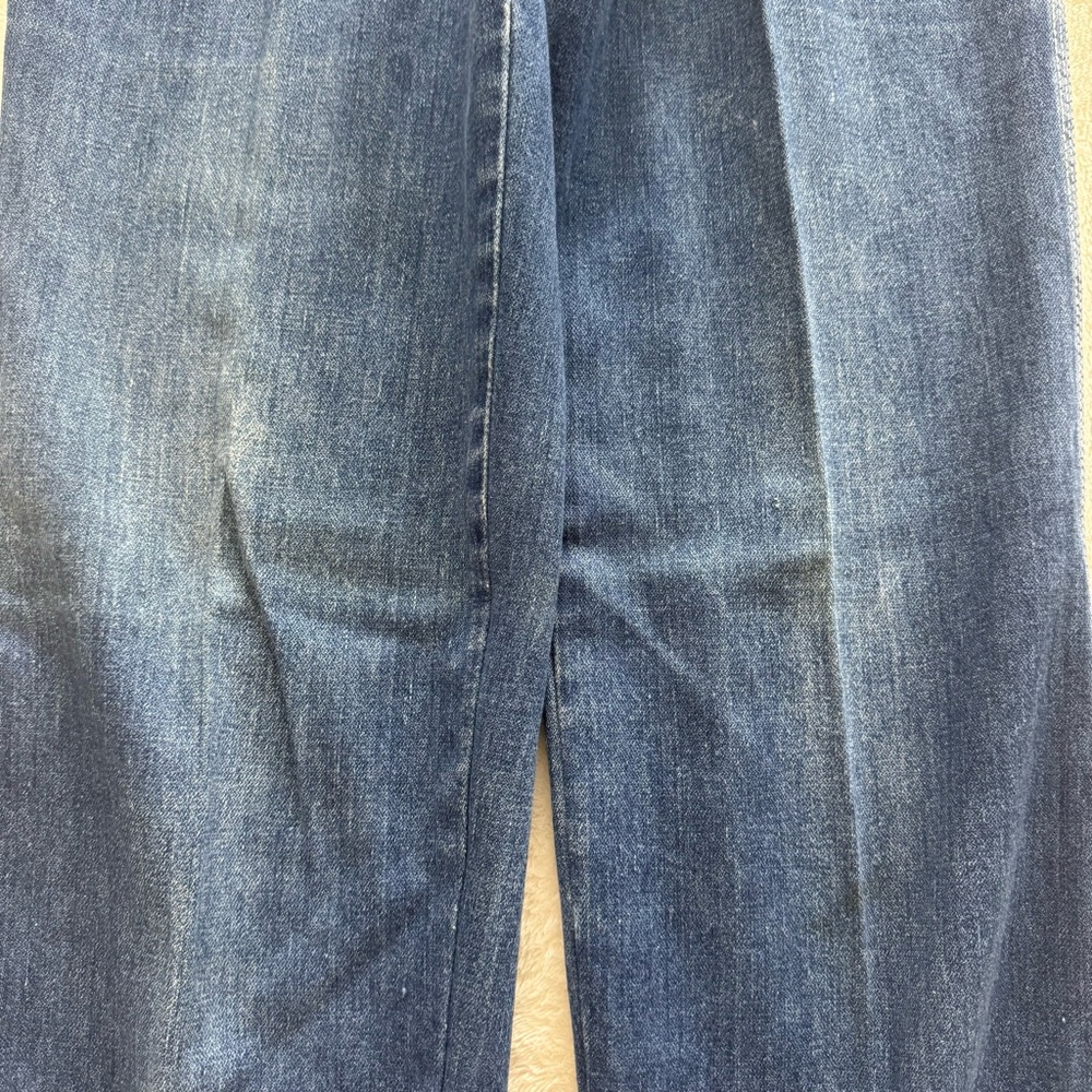 Vintage 70’s Faded Glory Jeans Puppy Dog Embroidered Pocket Size 7 Very Rare - Picture 11 of 16